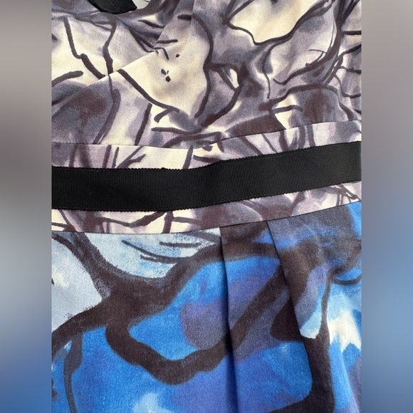 Anthropologie Moulinette Soeurs Watercolor Indigo Garden Summer Wedding … - Picture 6 of 15